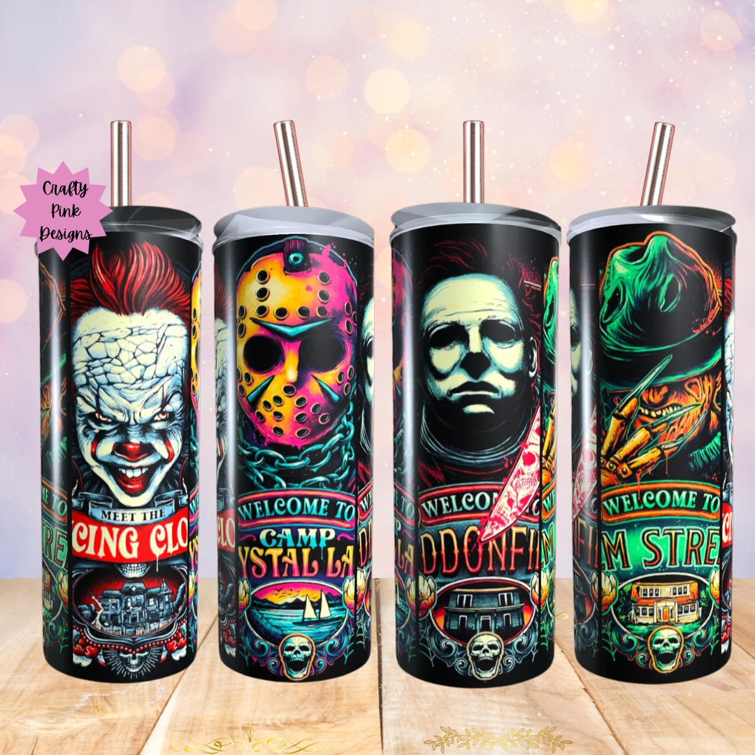 Welcome Horror Favs 20oz Tumbler