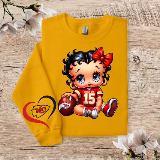 Baby B's KC Champs Crewneck Pullover Sweatshirt