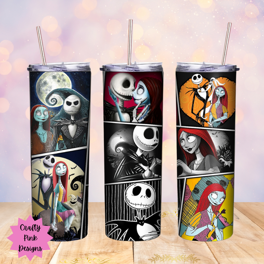 Jack And Sally 20oz Tumbler