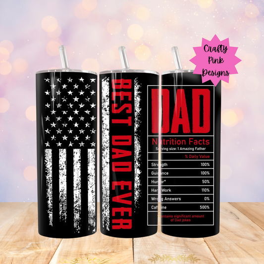 Best Dad Ever 20oz Tumbler