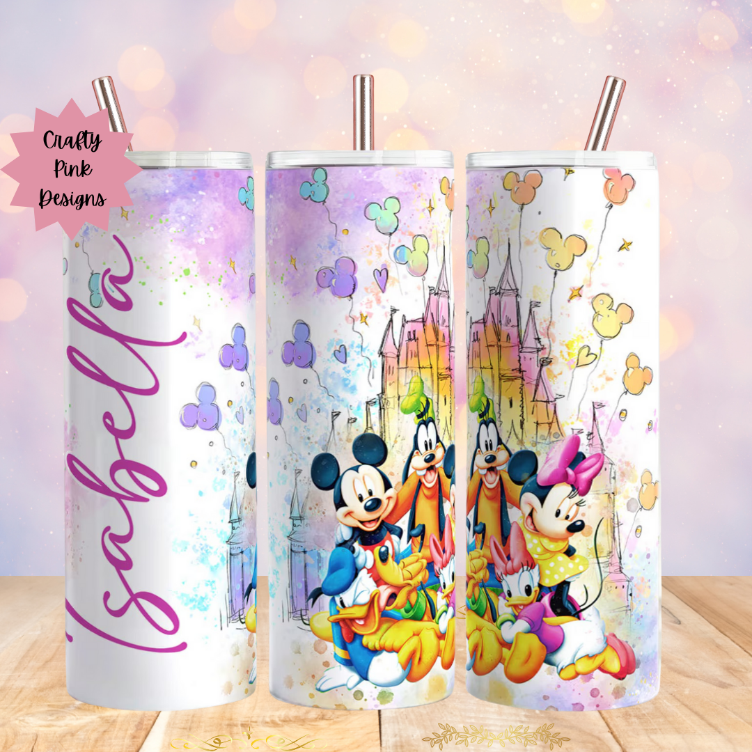 Rainbow Castle 20oz Tumbler