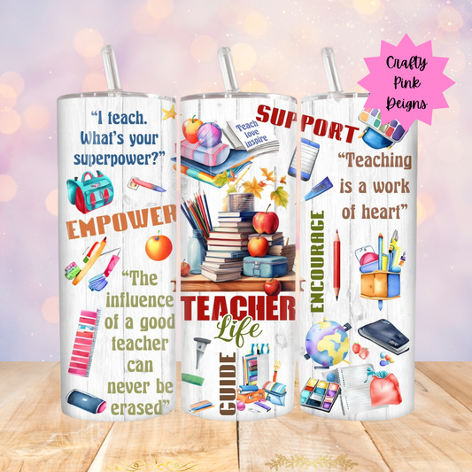 Desk Teacher 20oz Tumbler