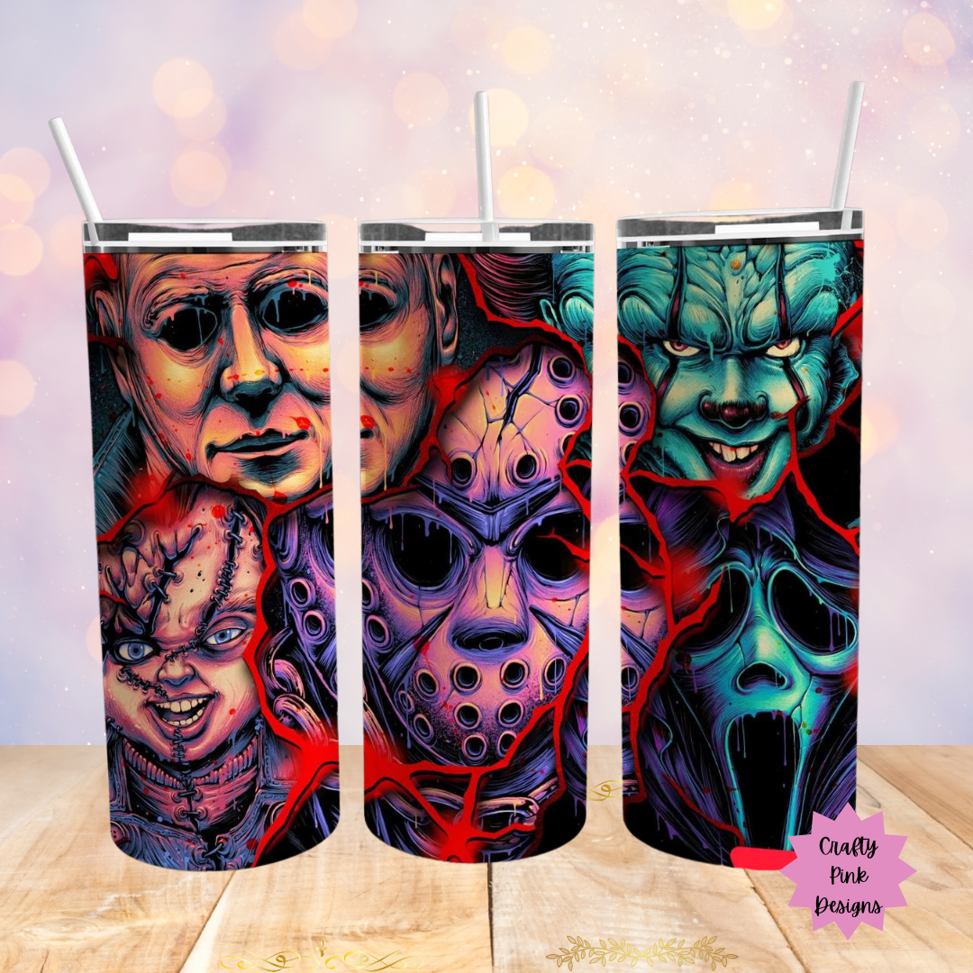 Trippy Horror Favs 20oz Tumbler