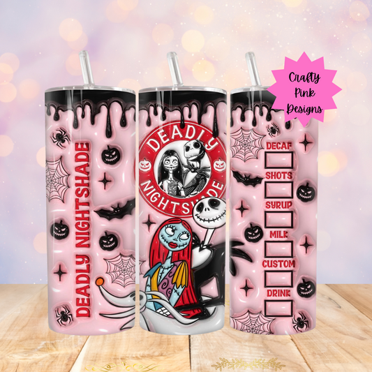 Deadly Night Shade Coffee 20oz Tumbler