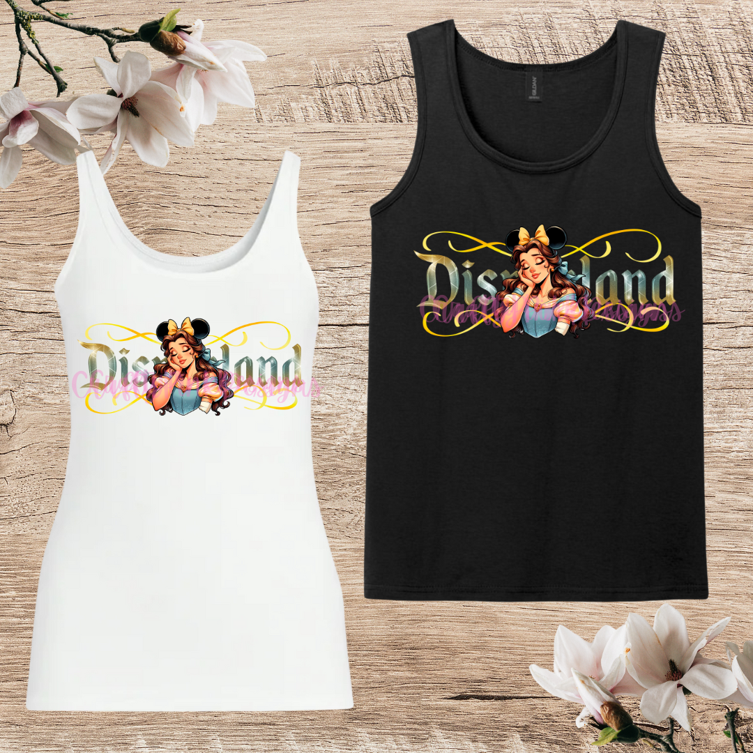 Belle Disneyland Tank Top