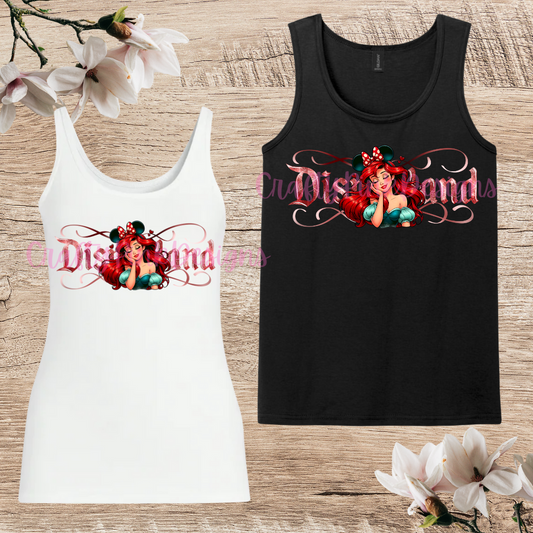 Ariel Disneyland Tank Top