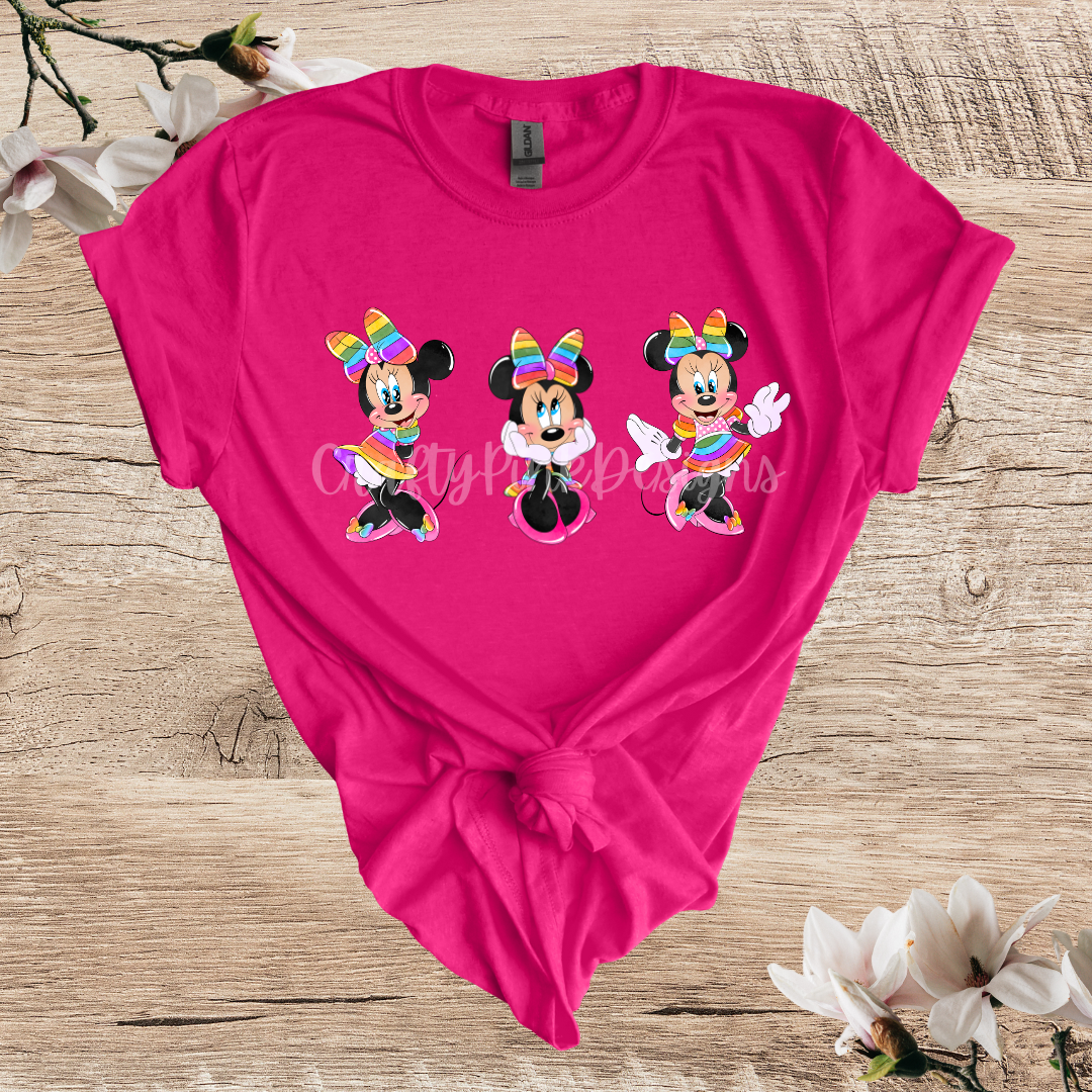 Minnie Pride Crewneck Unisex T-Shirt