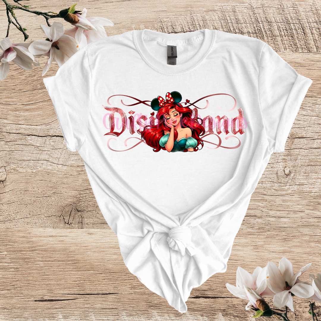 Ariel Disneyland Crewneck Unisex T-Shirt