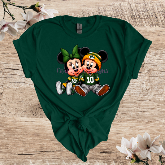 M&M Love For Green Bay Crewneck Unisex T-Shirt