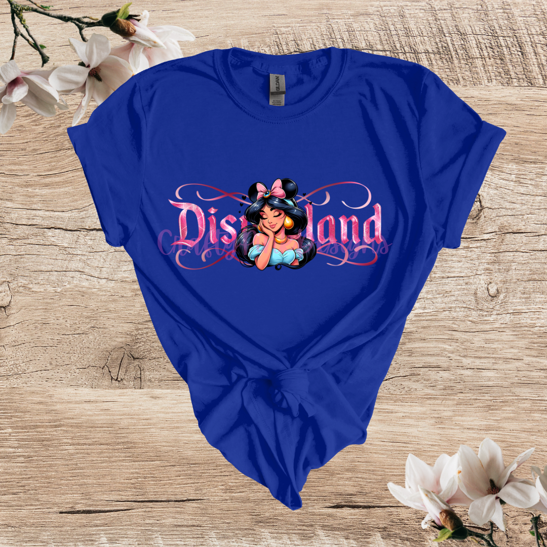 Jasmine Disneyland Crewneck Unisex T-Shirt