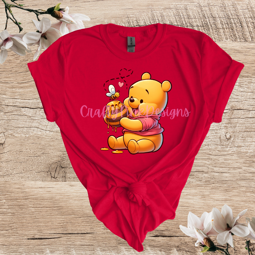 Honey Bear Crewneck Unisex T-Shirt