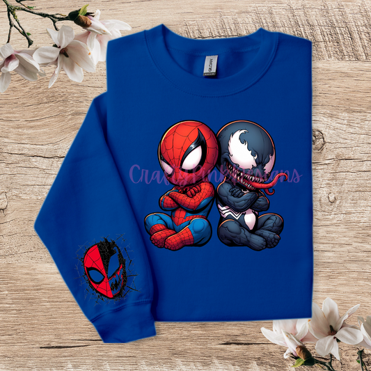 Web-Slingers Crewneck Pullover Sweatshirt