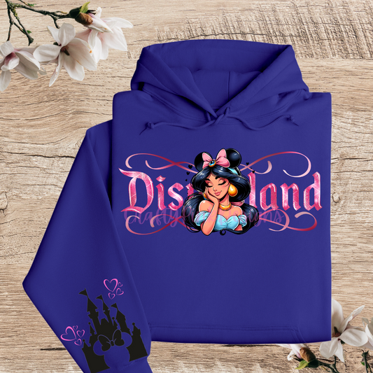 Jasmine Disneyland Pullover Hoodie