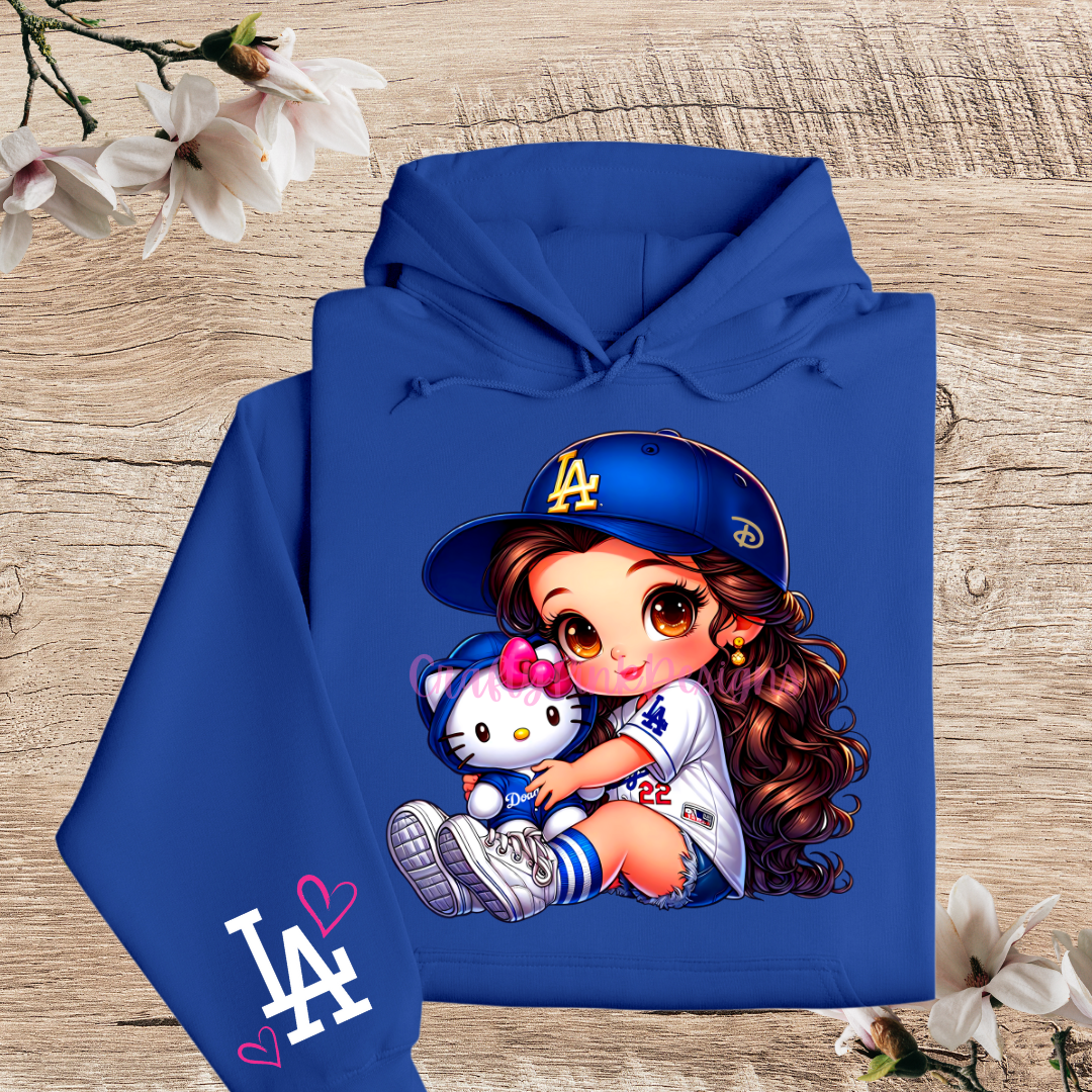 Baby Belle Go Blue Pullover Hoodie