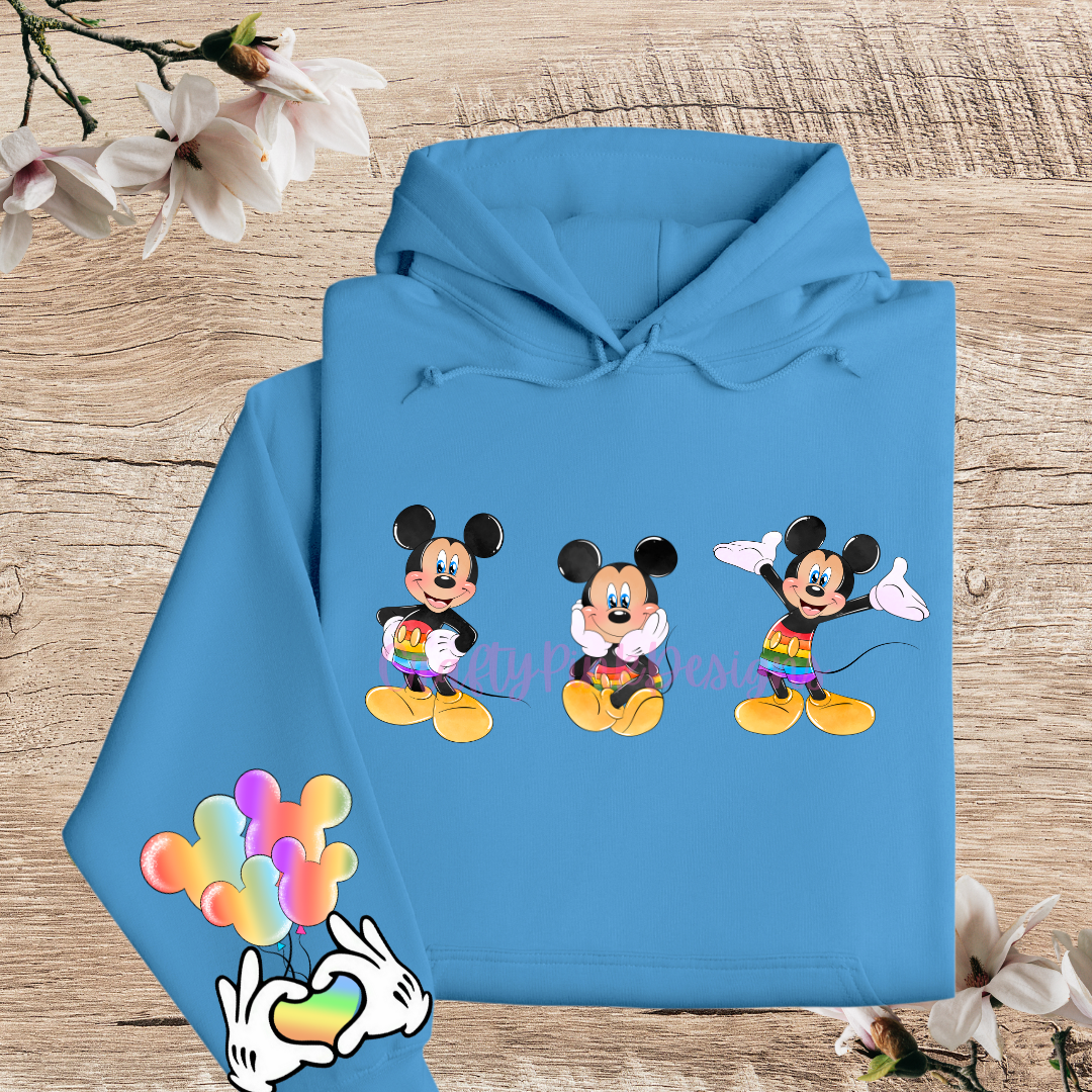 Mickey Pride Pullover Hoodie