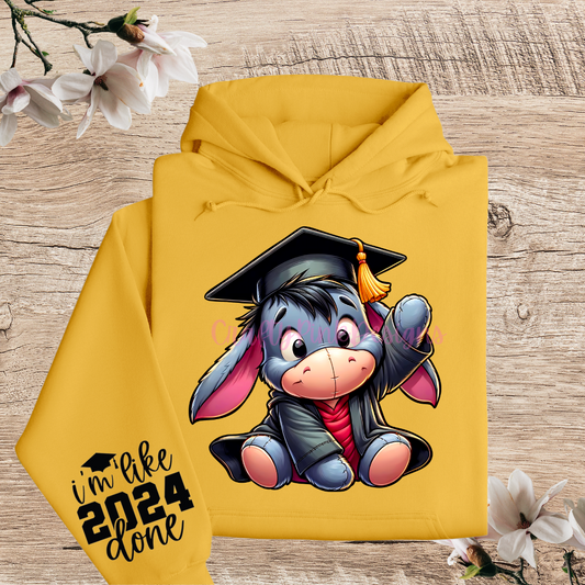 Eeyore Grad Pullover Hoodie