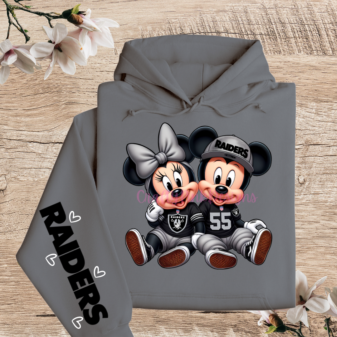 M&M Love For Raiders Pullover Hoodie