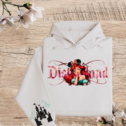 Ariel Disneyland Pullover Hoodie