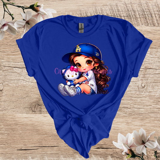 Baby Belle Go Blue Crewneck Unisex T-Shirt