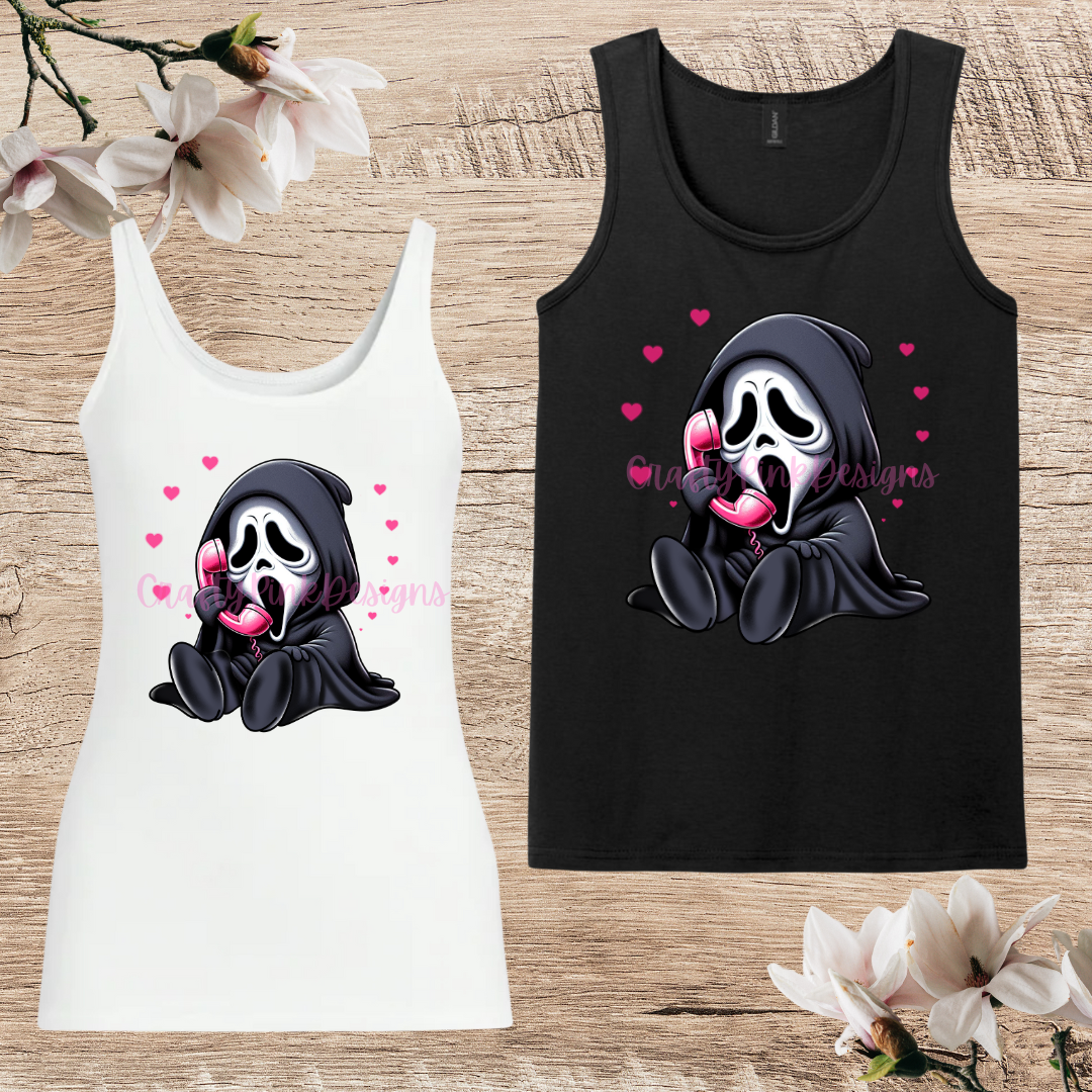 Baby Ghostface Tank Top