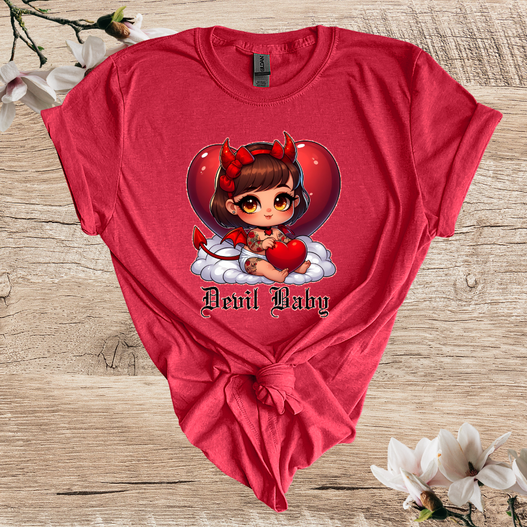 Devil Baby Crewneck Unisex T-Shirt