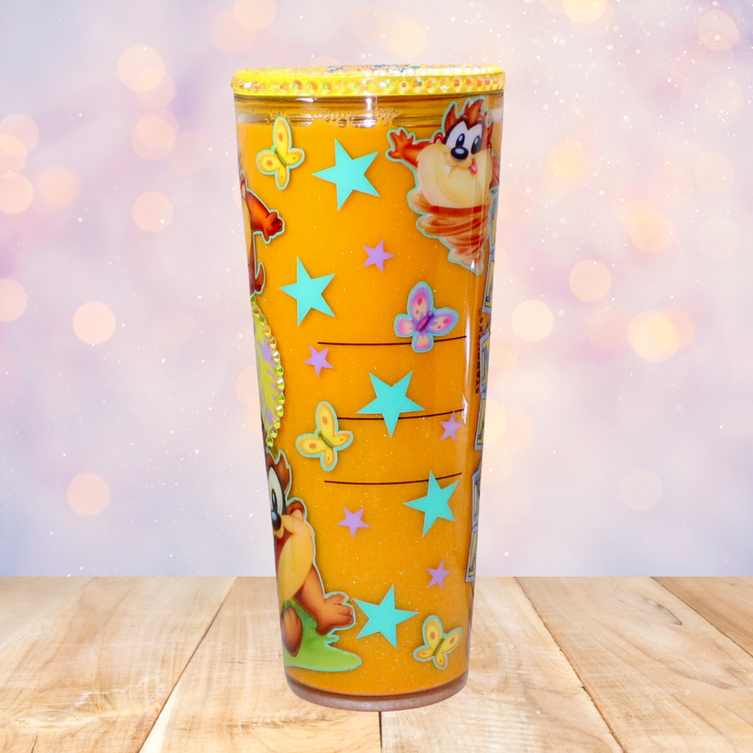 Baby Taz Snow Globe Tumbler