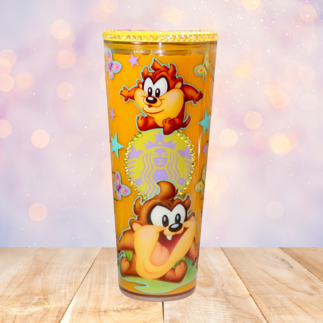 Baby Taz Snow Globe Tumbler