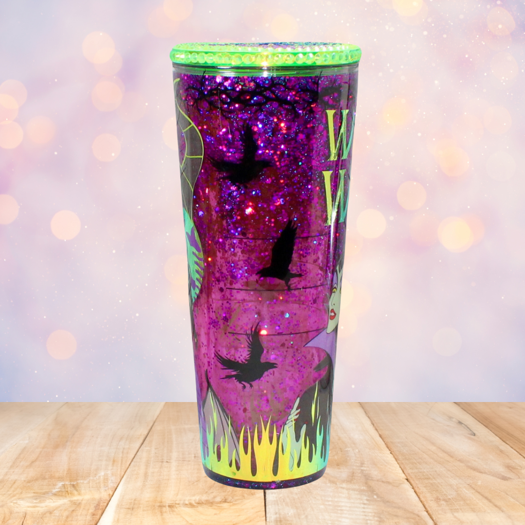 Mistress Of Evil Snow Globe Tumbler