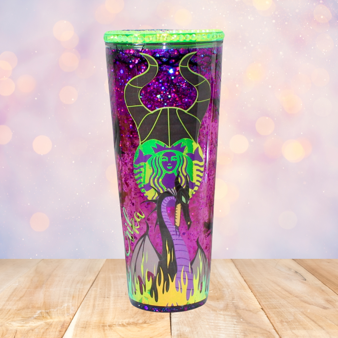 Mistress Of Evil Snow Globe Tumbler