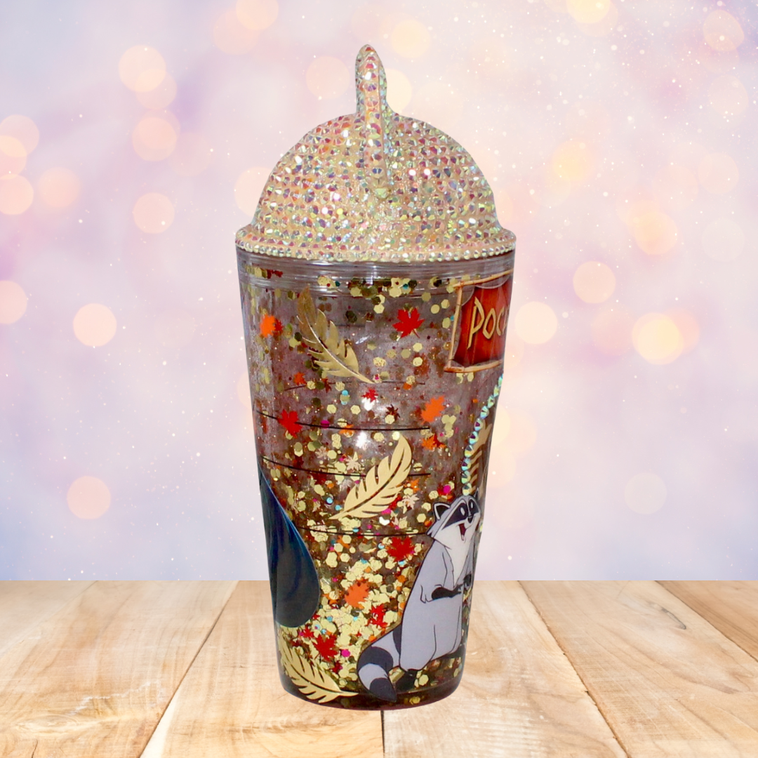 Tribal Princess Snow Globe Tumbler