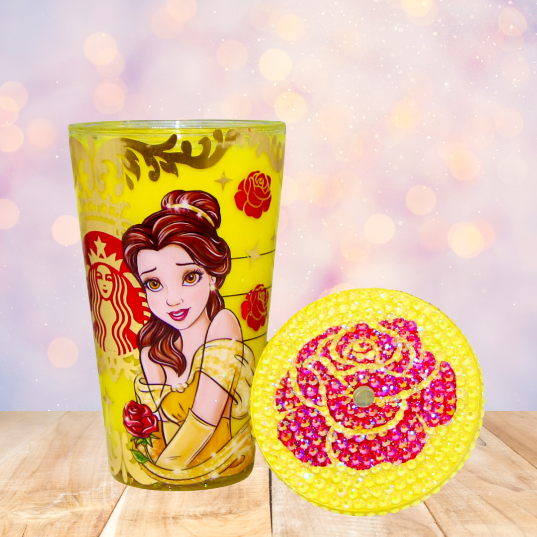 Love Of A Rose Snow Globe Tumbler