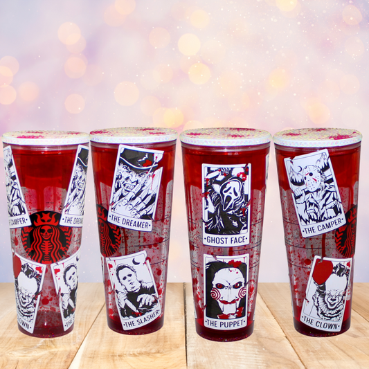 Horror Film Faves Blood Drip Tumbler