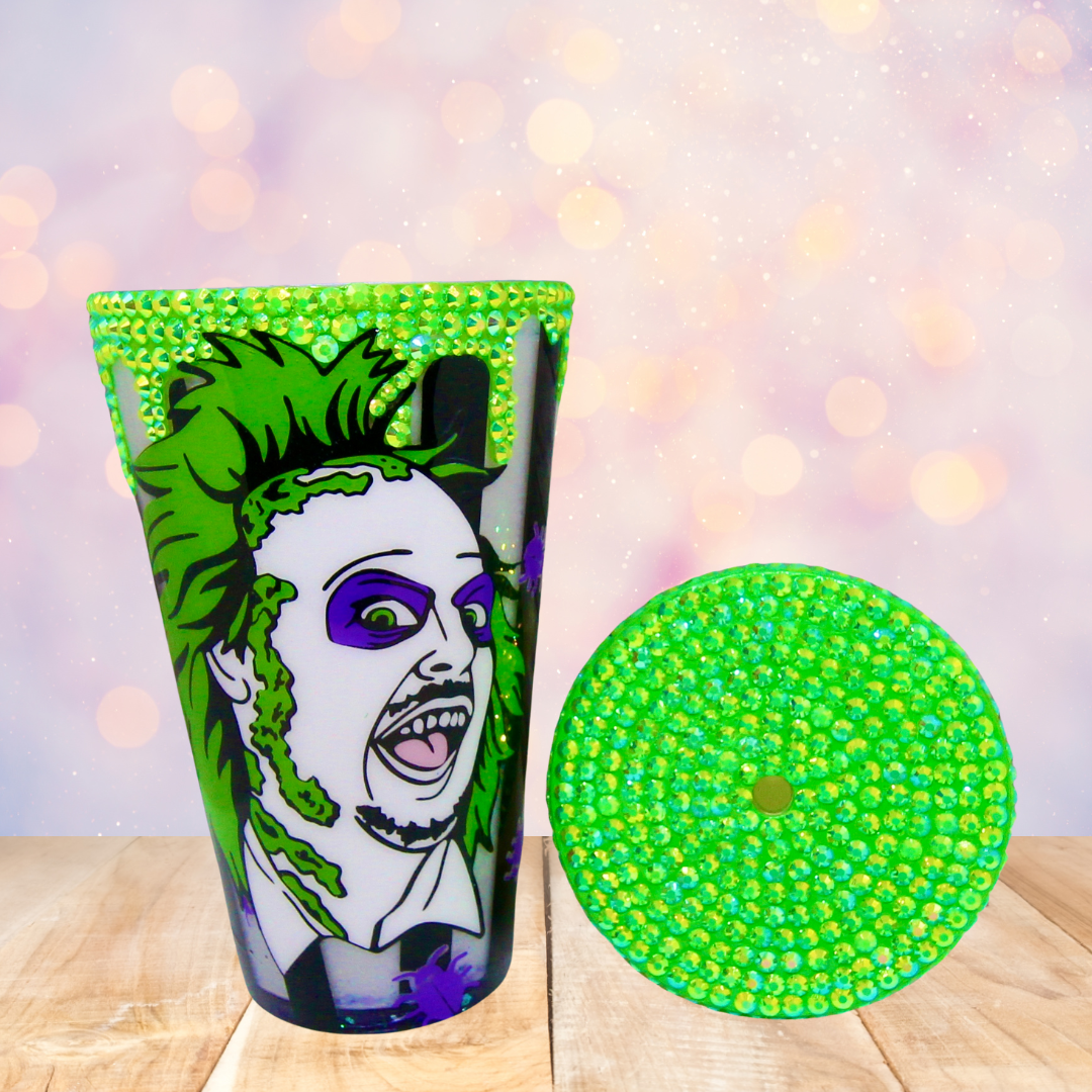 BeetleJuice BeetleJuice Shh Snow Globe Tumbler