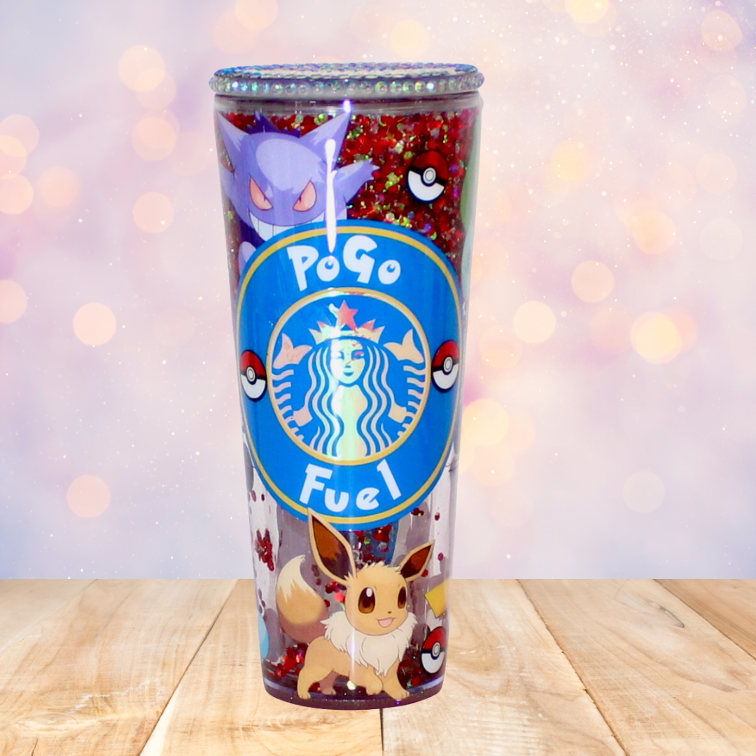 Pogo Fuel Snow Globe Tumbler