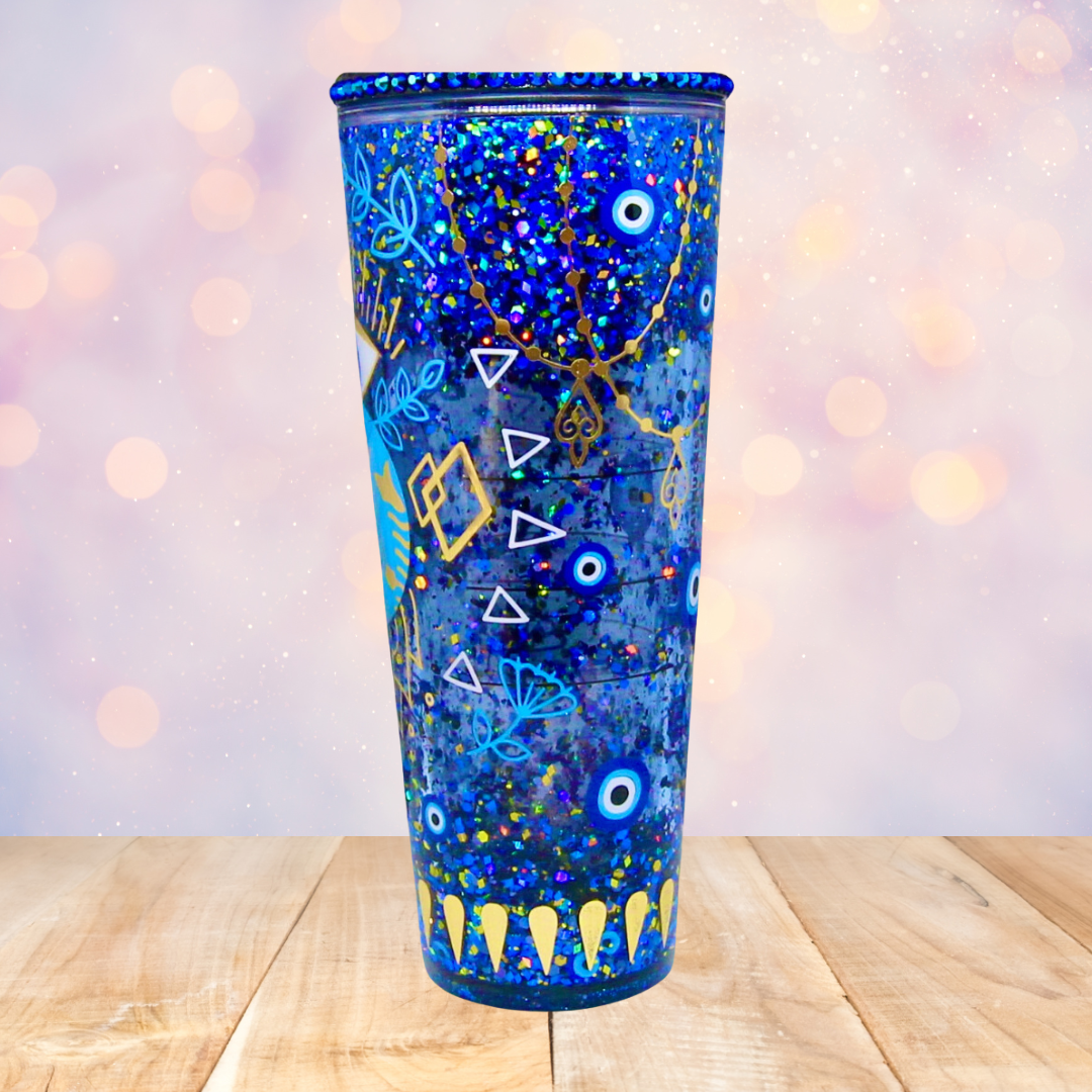 Protect Your Energy Snow Globe Tumbler