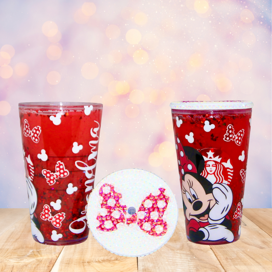 Bow-tiful Snow Globe Tumbler