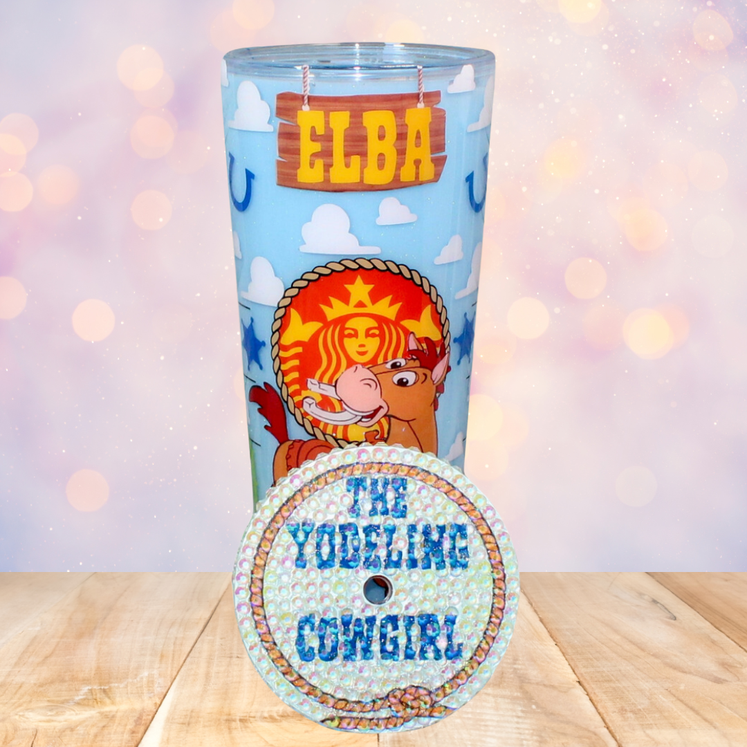 The Yodeling Cowgirl Snow Globe Tumbler