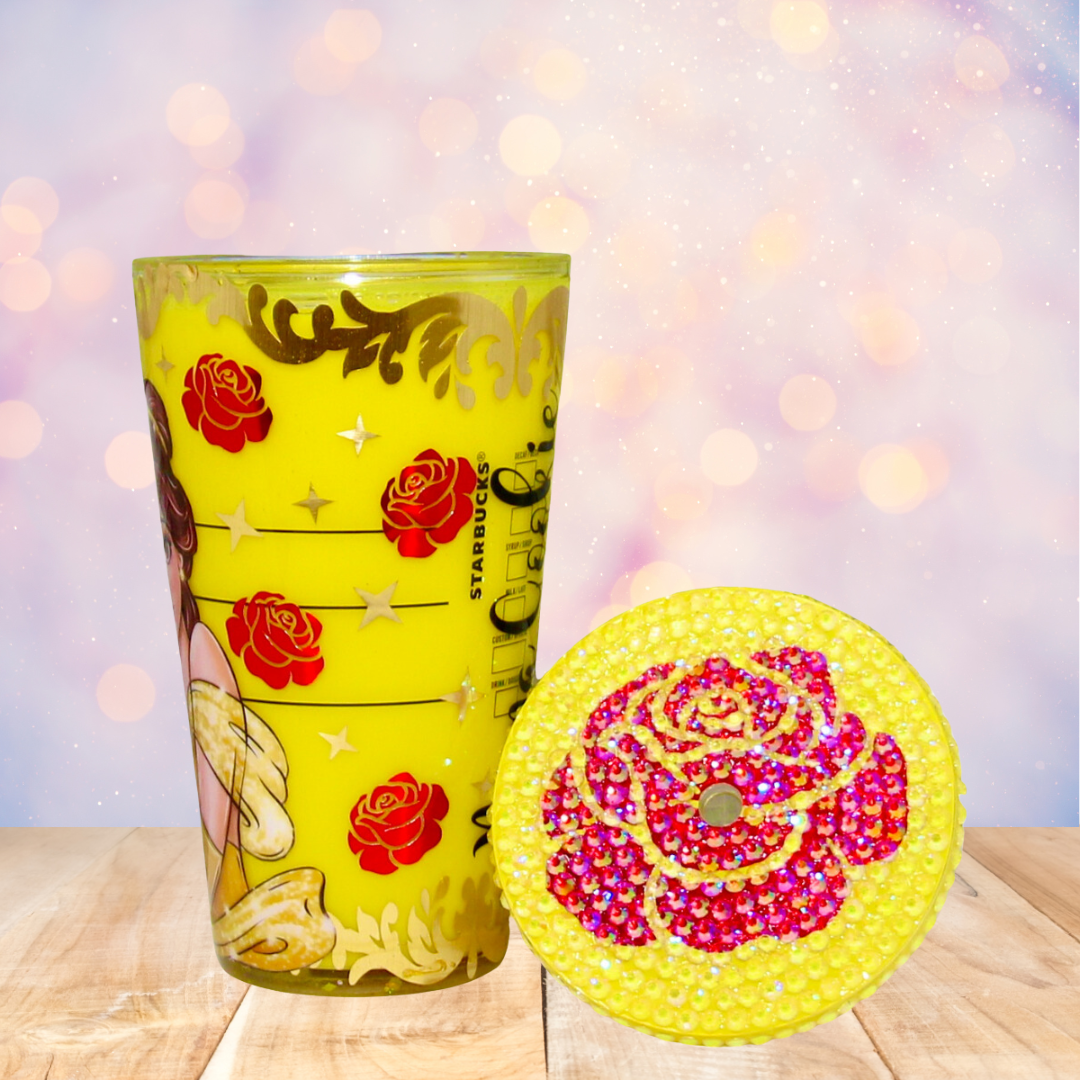 Love Of A Rose Snow Globe Tumbler