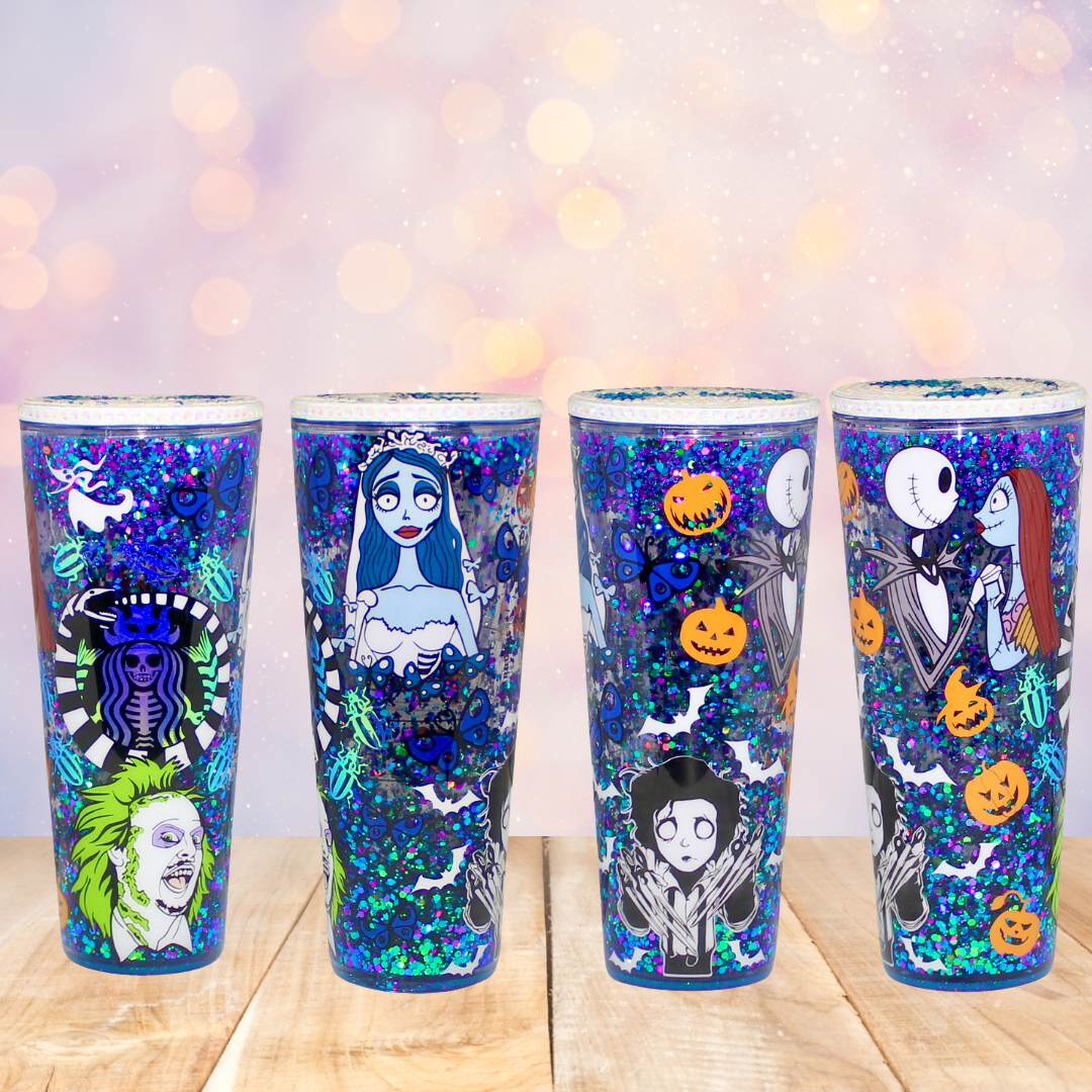 Love For Burton Snow Globe Tumbler