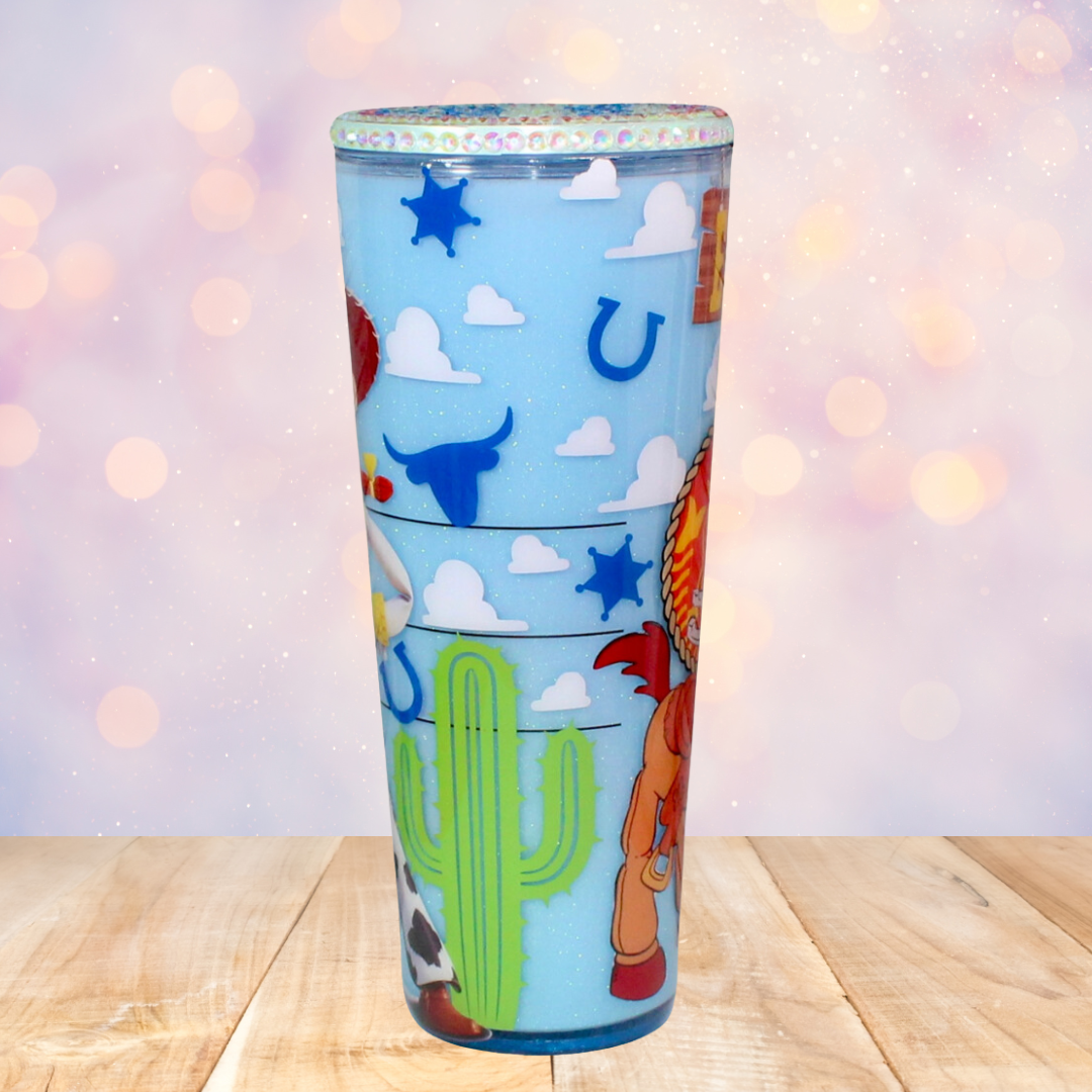 The Yodeling Cowgirl Snow Globe Tumbler