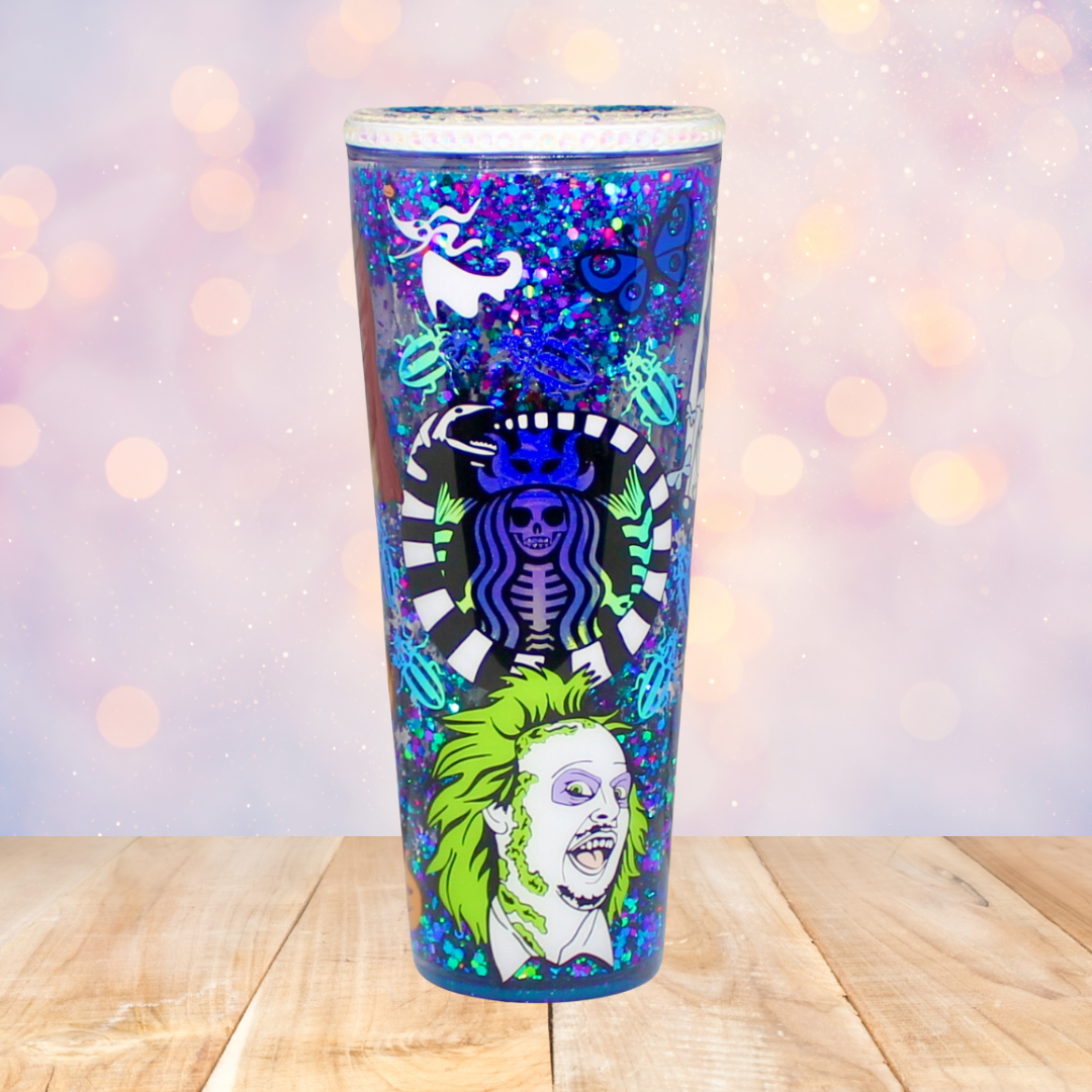 Love For Burton Snow Globe Tumbler