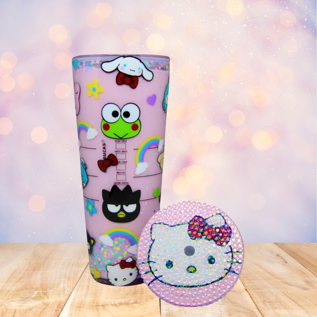 Kawaii Kuteness Snow Globe Tumbler