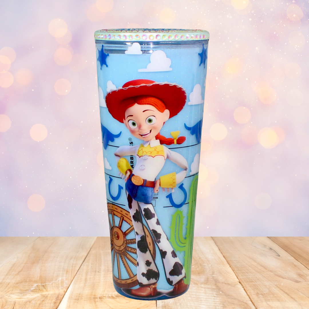 The Yodeling Cowgirl Snow Globe Tumbler