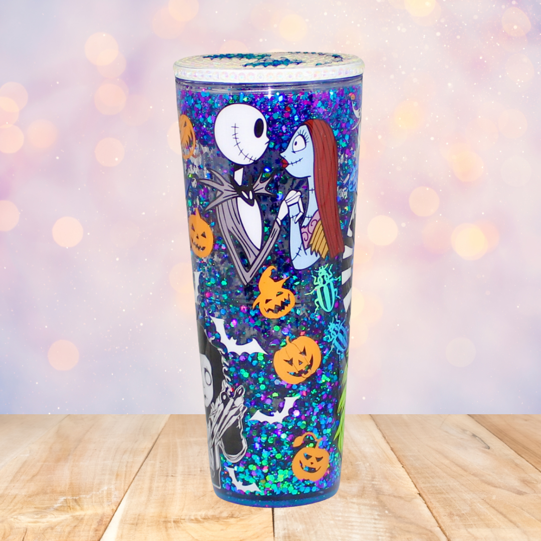 Love For Burton Snow Globe Tumbler