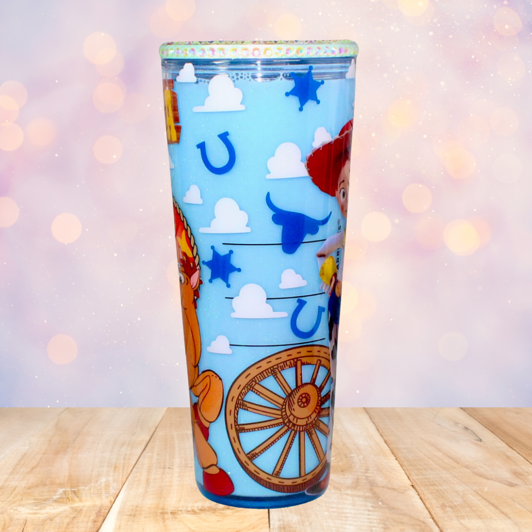 The Yodeling Cowgirl Snow Globe Tumbler