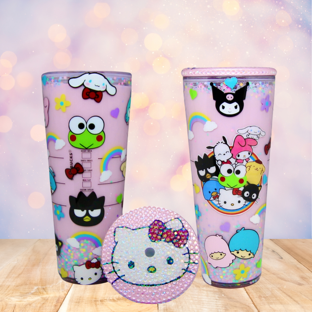 Kawaii Kuteness Snow Globe Tumbler