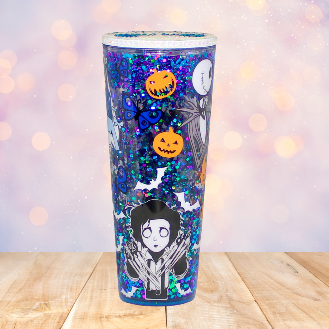 Love For Burton Snow Globe Tumbler